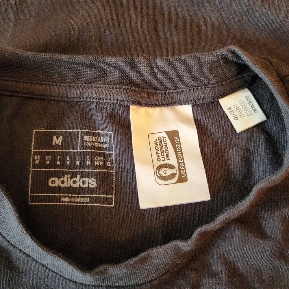 Adidas FIFA Double Sided Reversible Shirt Mens Medium Black Soccer Football Tee